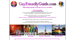 Desktop Screenshot of gayfriendlyguide.com